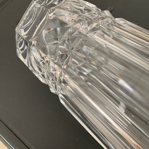 Val St. Lambert Belgium Crystal Vase Wide Neck High End Designer Decor 7 7/8” H - Picture 12 of 12